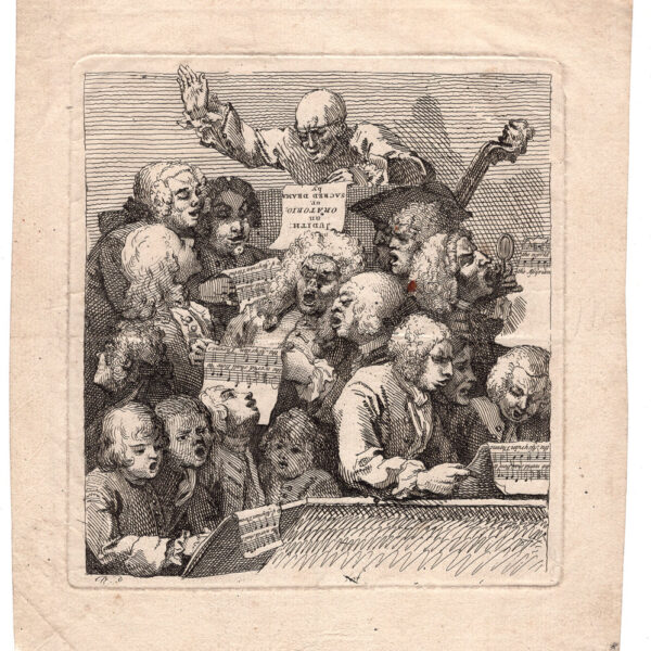 W. Hogarth, Il Coro, 1753