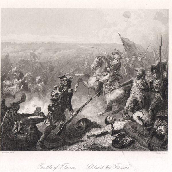 La battaglia di Fleurus, Mauzaisse, 1850