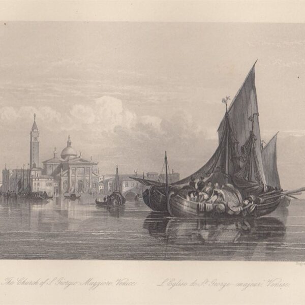 Venezia, Chiesa di S.Giorgio, 1850