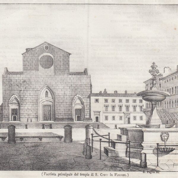Firenze, Santa Croce, 1844