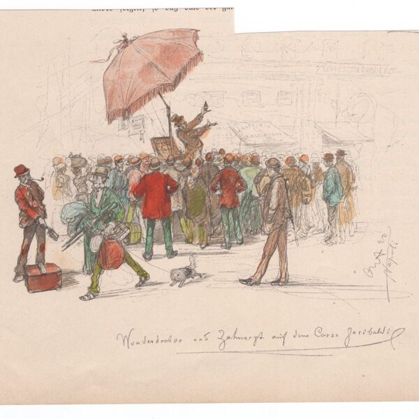 Wilhelm Allers, Imbonitore, 1890