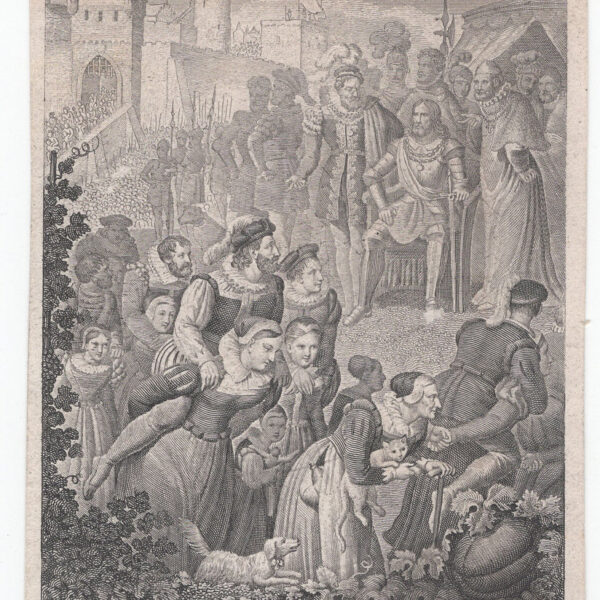 Piccola incisione del XVIII-XIX s