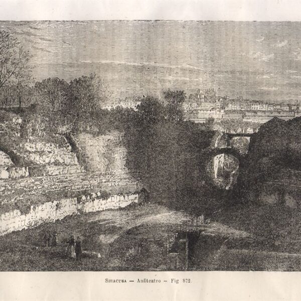 Anfiteatro di Siracusa, 1865