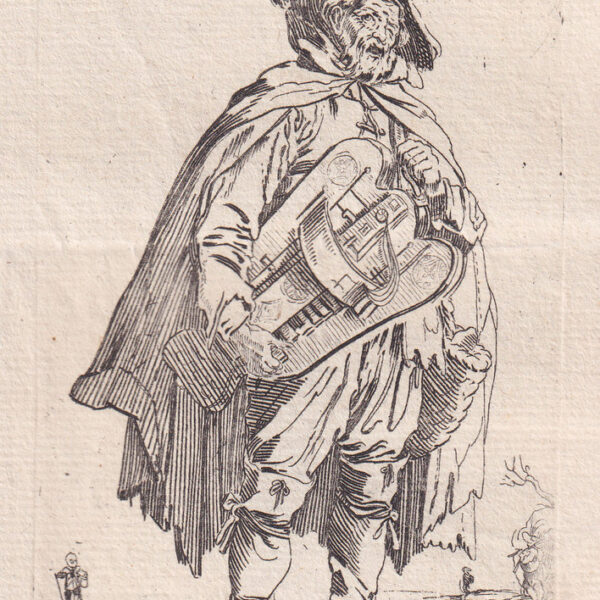 Jacques Callot, Mendicante con gironda
