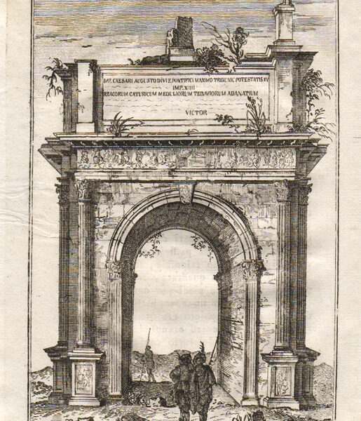Susa, Arco di Augusto, 1737-1766