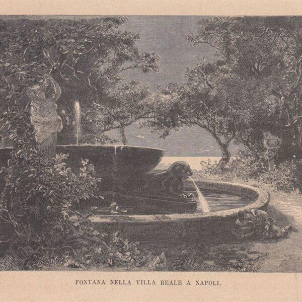 Villa Comunale a Napoli, 1875