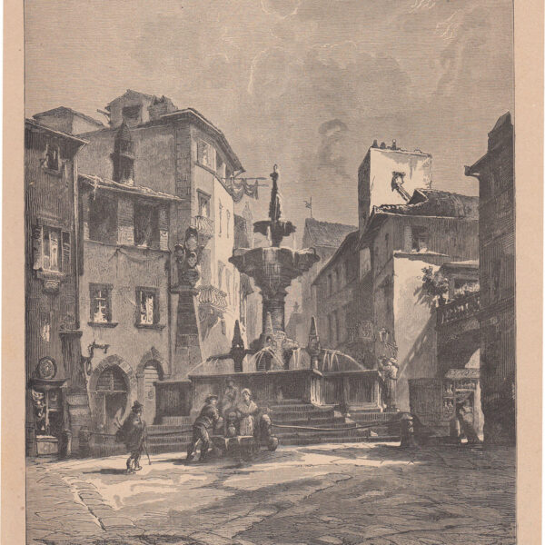 Viterbo, La Fontana, 1877