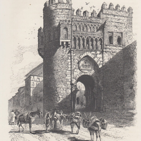Toledo, Porta del Sole, 1884