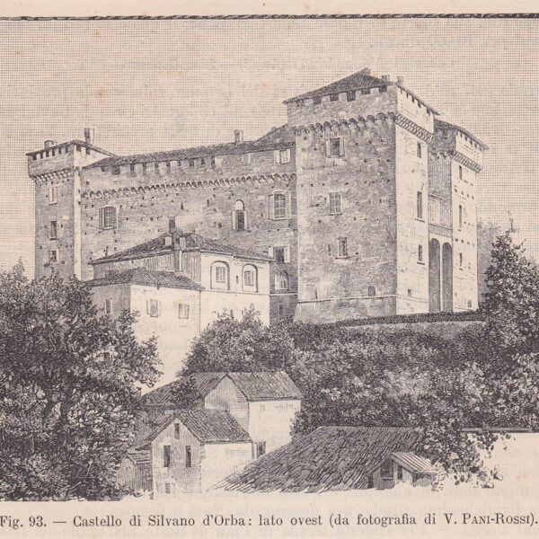 Castello di Silvano D'Orba , 1890