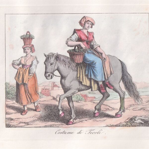 Pinelli, Costume di Tivoli, 1820