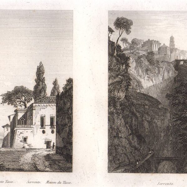 Sorrento,  Casa di Tasso, 1835