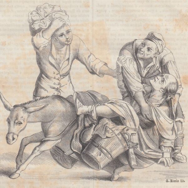 Costumi di S.Michele, Caltagirone, 1846