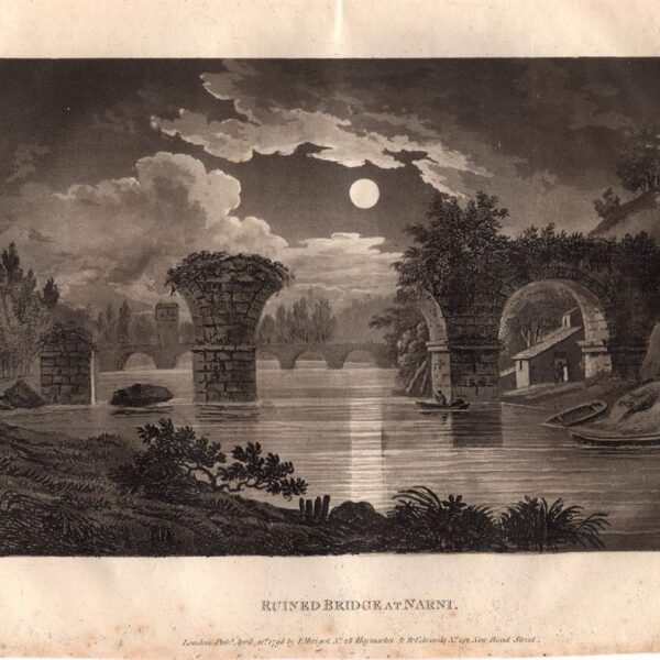 Narni, Ponte di Augusto, 1798