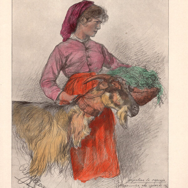 Wilhelm Allers, La contadinella, 1890