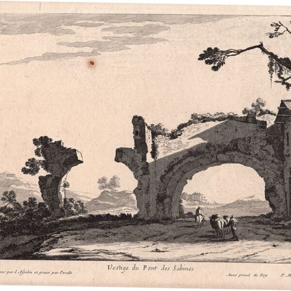Gabriel Perelle, Ponte delle Sabine, 1660