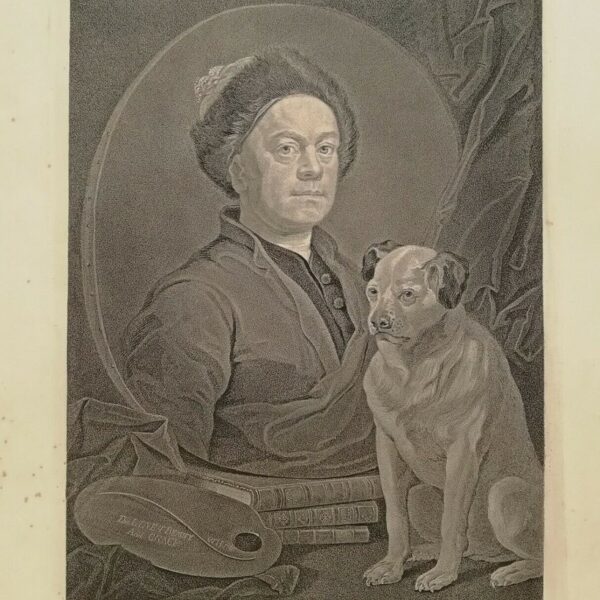 William Hogarth,  Portrait of Hogarth, 1822