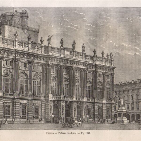 Torino, 1888, Il Palazzo Madama