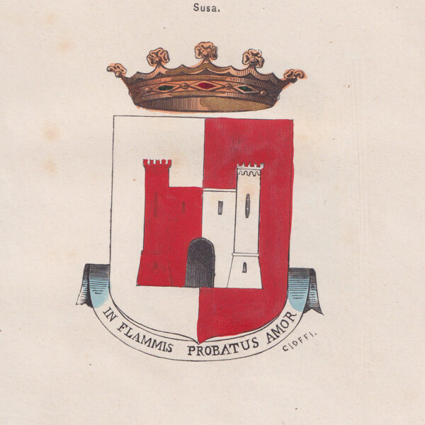 Stemma di Susa, 1866