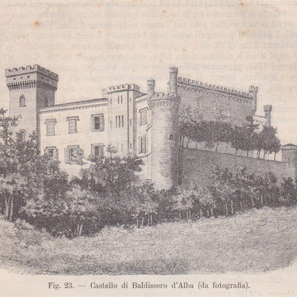 Alba, Cuneo, Castello di Baldissero, 1890