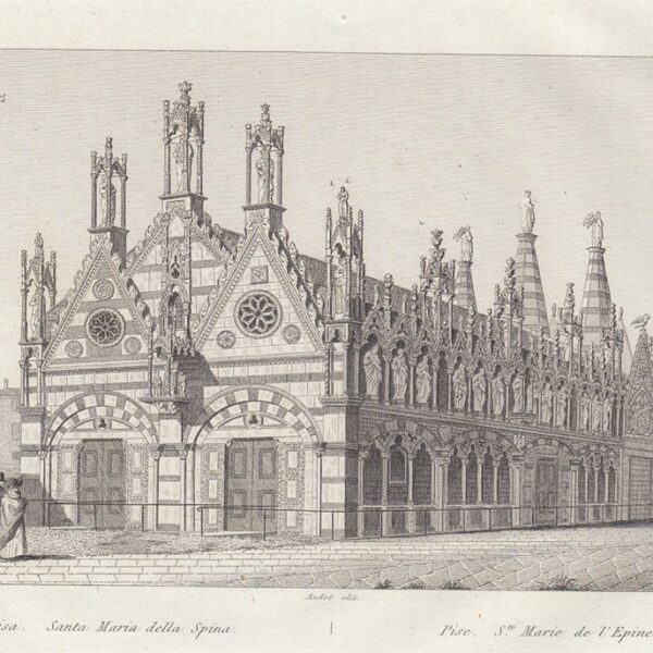 Pisa, Santa Maria della Spina, 1834