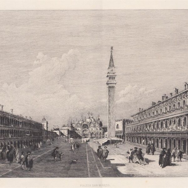 Piazza San Marco, Venezia, 1883