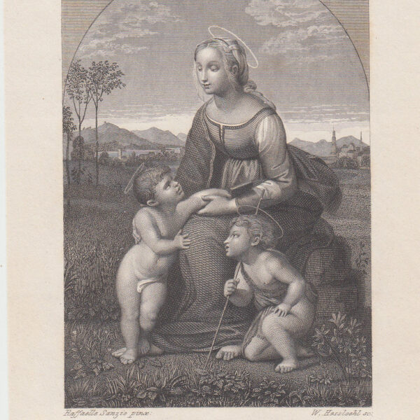 La Santa Vergine, Raffaello Sanzio, 1850