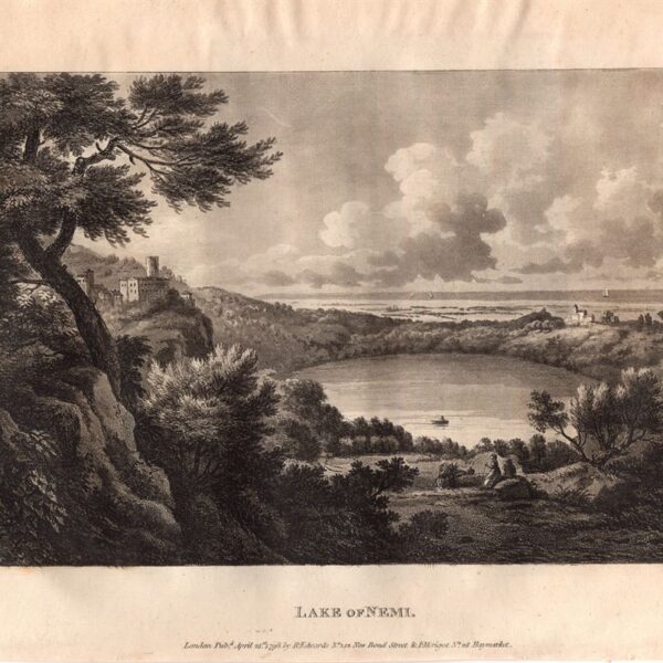 Lago di Nemi, 1798