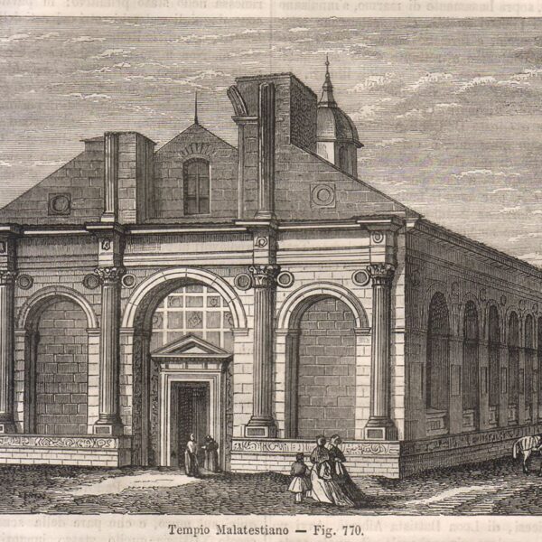 Rimini, 1865  Tempio Malatestiano