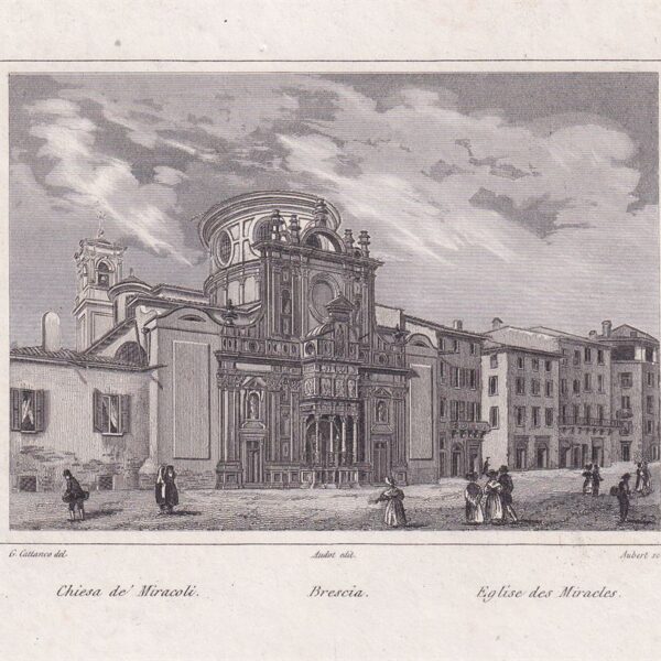 Brescia, Chiesa de' Miracoli, 1835