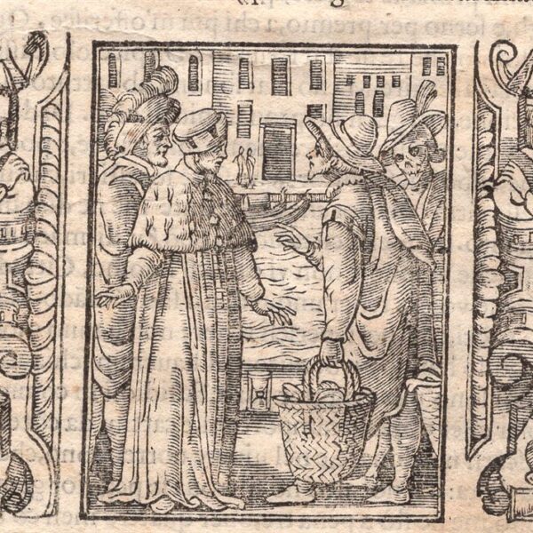 Fabio Glissenti, Morte a Venezia, Il Doge, 1596