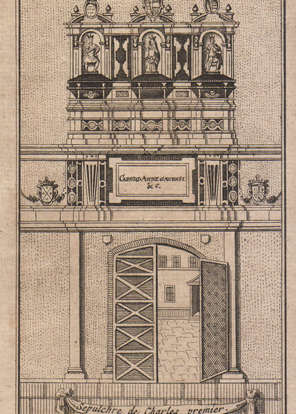 Napoli, Sepolcro di Carlo I, 1707