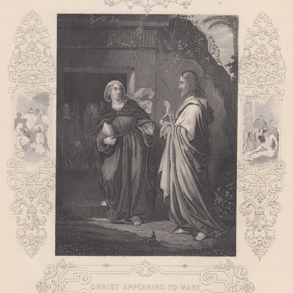 Gesù appare a Maria di Magdala.