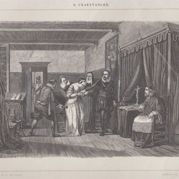 Scena storica, R.Crayevanger, 1845