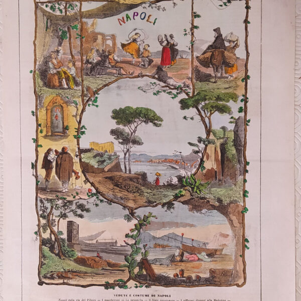 Napoli, Vedute e Costumi, 1850