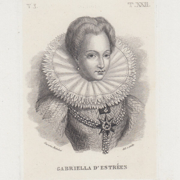 Gabriella d'Estrées, 1850