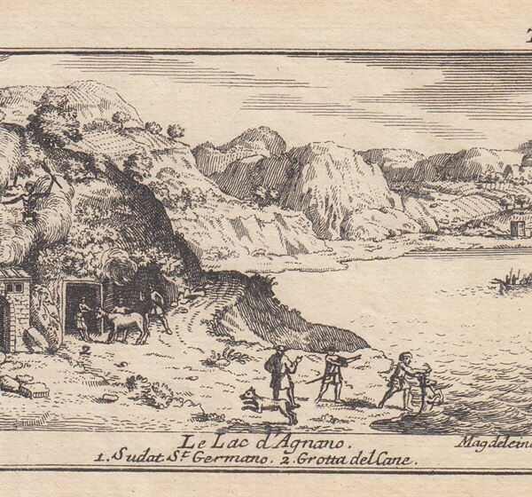 Lago di Agnano, Campi Flegrei, 1707