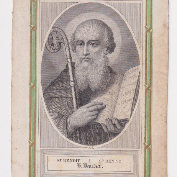 Santino antico, S.Benedetto, 1850-70