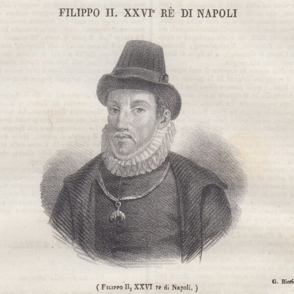 Filippo II, XXVI re di Napoli, 1842