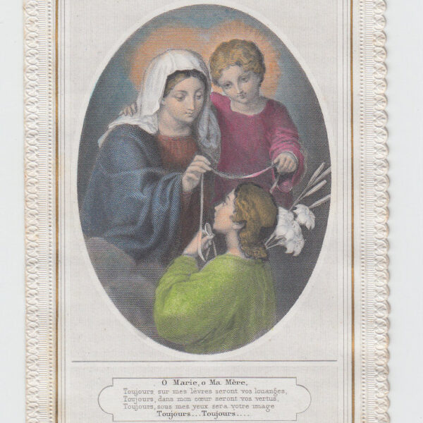 Maria Vergine, 1870-90