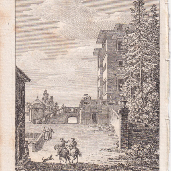 Firenze, Villa di Pratolino, 1819