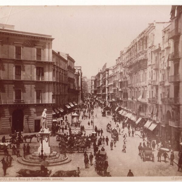 Napoli, Via Roma, 1880