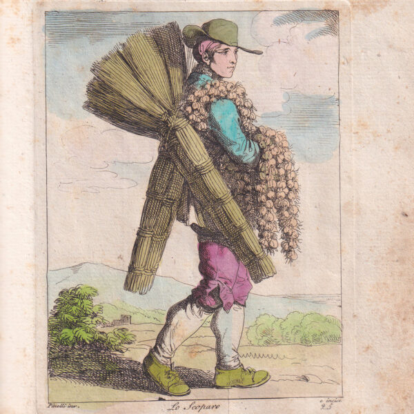 Bartolomeo Pinelli, Lo scoparo, 1810