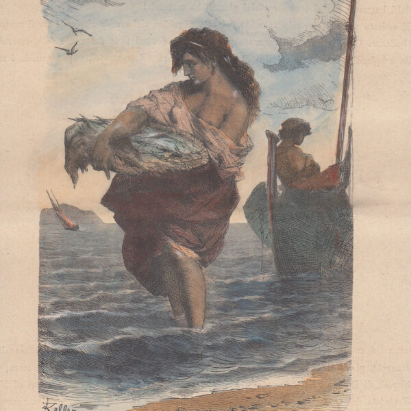 Pescatrice Napoletana, 1885