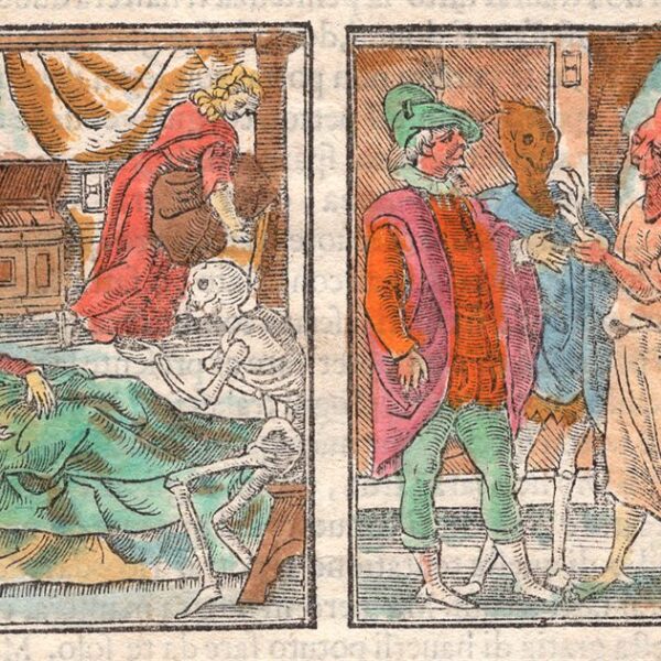 Fabio Glissenti, Il Malato e la Morte, 1596