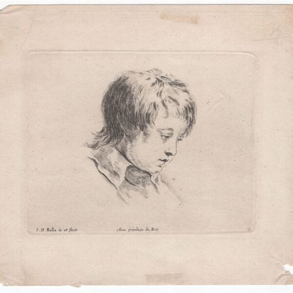 Stefano Della Bella, Ritratto di ragazzo, 1641