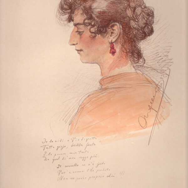 Wilhelm Allers, Ragazza, 1890