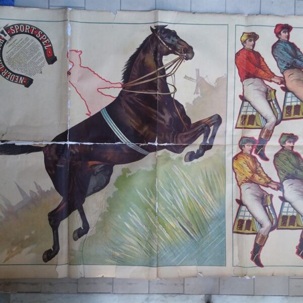 Neder Landsch Sport Spel, cartellone, 1896