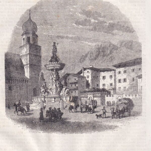 Gran Piazza di Trento, 1856