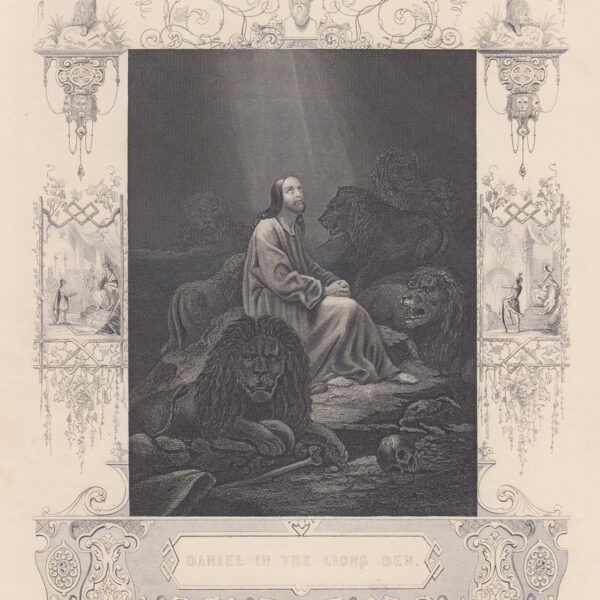 Daniel nella fossa dei leoni 1830
