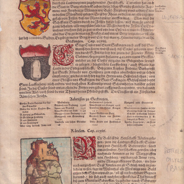 Rotteln, Breisach, Neuenburg, 1614
